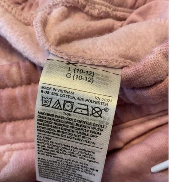 Old Navy Girls Sweatpants Joggers Sz 12 Pink Tie Dye School Activewear - Picture 11 of 14